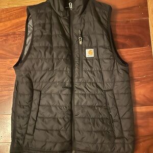 Carhartt Men's Black Quilted Vest